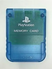 Carátula de PS1 Memory Card [Clear Blue]