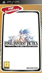 Carátula de Final Fantasy Tactics: The War of the Lions [PSP Essentials]