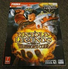 Carátula de Untold Legends: The Warrior's Code [Prima]