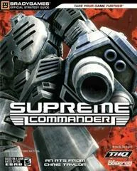 Carátula de Supreme Commander [Bradygames]