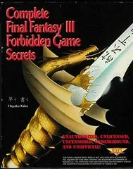Carátula de Final Fantasy III Forbidden Game Secrets