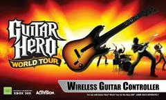 Carátula de Guitar Hero World Tour Wireless Guitar Controller