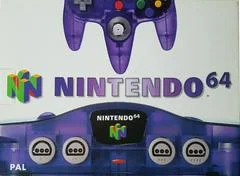 Carátula de Nintendo 64 Grape Purple
