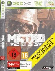 Carátula de Metro 2033 [Not for Resale]