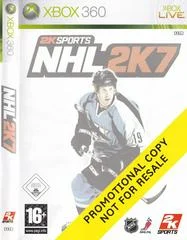 Carátula de NHL 2K7 [Not for Resale]