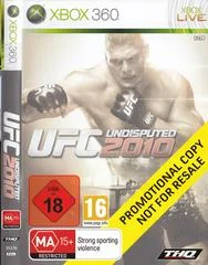 Carátula de UFC Undisputed 2010 [Not for Resale]