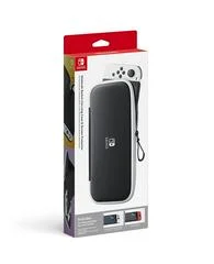 Carátula de Nintendo Switch Carrying Case and Screen Protector