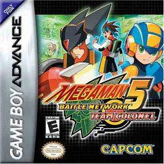 Carátula de Mega Man Battle Network 5 Team Colonel