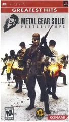 Carátula de Metal Gear Solid Portable Ops [Greatest Hits]
