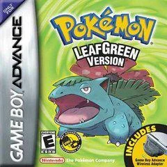 Carátula de Pokemon LeafGreen Version