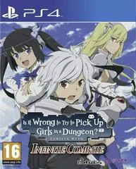 Carátula de Is It Wrong To Try To Pick Up Girls In A Dungeon: Infinite Combate