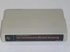 Carátula de Tax/Investment Record Keeping