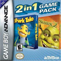 Carátula de Shrek 2 and Shark Tale 2 in 1