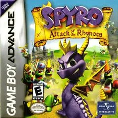 Carátula de Spyro Attack of the Rhynocs