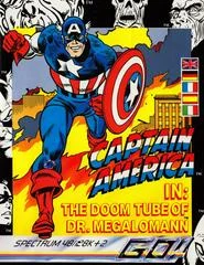 Carátula de Captain America in: The Doom Tube of Dr. Megalomann