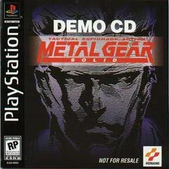 Carátula de Metal Gear Solid Demo CD