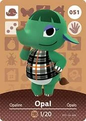Carátula de Opal #051 [Animal Crossing Series 1]