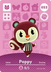 Carátula de Poppy #052 [Animal Crossing Series 1]