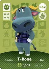 Carátula de T-Bone #062 [Animal Crossing Series 1]