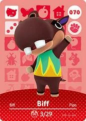 Carátula de Biff #070 [Animal Crossing Series 1]