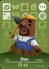 Carátula de Don Resetti #112 [Animal Crossing Series 2]