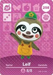 Carátula de Leif #208 [Animal Crossing Series 3]
