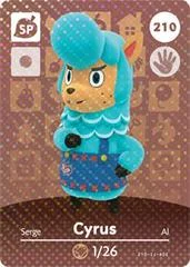 Carátula de Cyrus #210 [Animal Crossing Series 3]