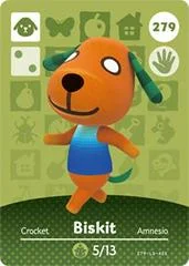 Carátula de Biskit #279 [Animal Crossing Series 3]