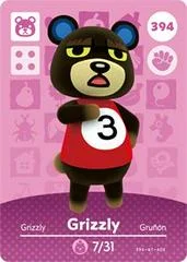 Carátula de Grizzly #394 [Animal Crossing Series 4]