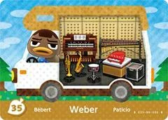 Carátula de Weber #35 [Animal Crossing Welcome Amiibo]