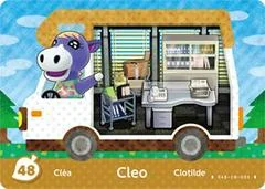 Carátula de Cleo #48 [Animal Crossing Welcome Amiibo]