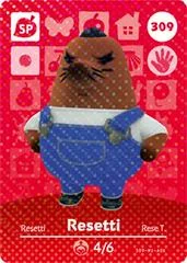 Carátula de Resetti #309 [Animal Crossing Series 4]