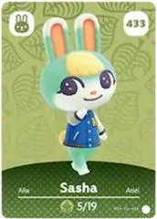 Carátula de Sasha #433 [Animal Crossing Series 5]