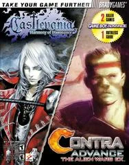 Carátula de Castlevania: Harmony of Dissonance / Contra Advance: The Alien Wars EX [BradyGames]