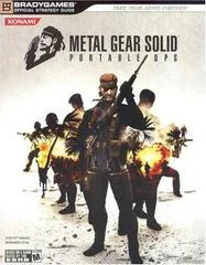 Carátula de Metal Gear Solid: Portable Ops [BradyGames]