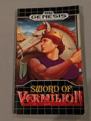 Carátula de Sword of Vermilion [Sega]