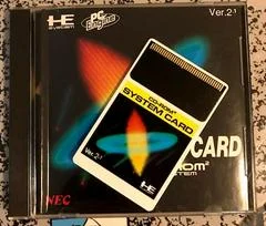 Carátula de CD-ROM2 System Card Ver.2.1