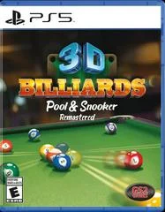 Carátula de 3D Billiards Pool & Snooker [GameStop Misprint]
