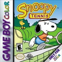 Carátula de Snoopy Tennis
