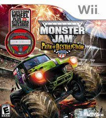 Carátula de Monster Jam: Path of Destruction with Wheel