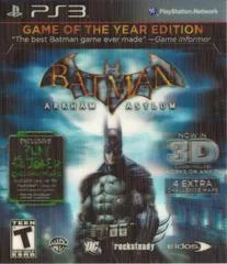 Carátula de Batman: Arkham Asylum [Game of the Year]