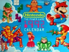 Carátula de Nintendo The Power Game 1992 Calendar