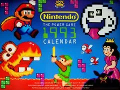 Carátula de Nintendo The Power Game 1993 Calendar