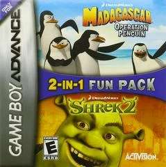 Carátula de Madagascar Operation Penguin And Shrek 2