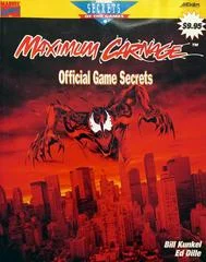 Carátula de Spiderman and Venom: Maximum Carnage [Prima]