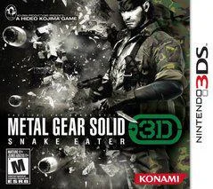 Carátula de Metal Gear Solid 3D: Snake Eater