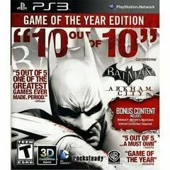 Carátula de Batman: Arkham City [Game of the Year]