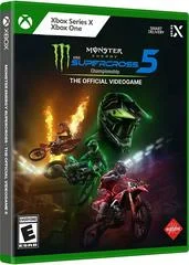 Carátula de Monster Energy Supercross 5