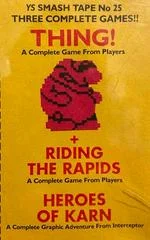 Carátula de YS Smash Tape No. 25: Thing! + Riding the Rapids + Heroes of Karn