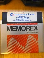Carátula de Model 1541 Test/Demo Diskette